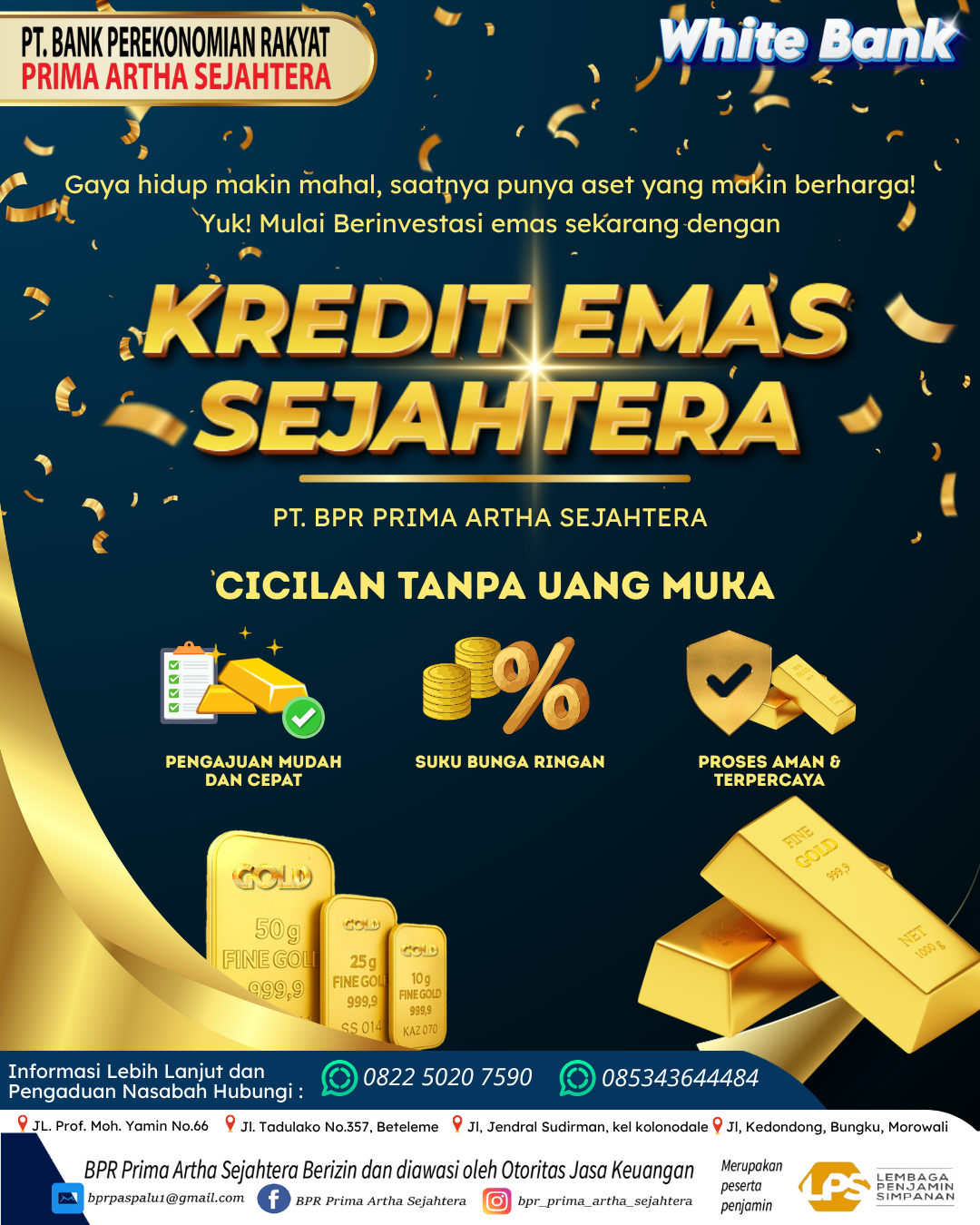 DESAIN FLYER EMAS SEJAHTERA BARU